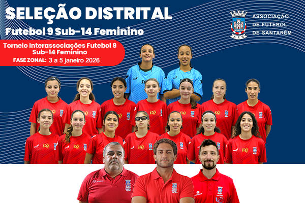 Seleção Distrital Sub-14 Futebol 9 Feminino